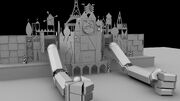 An early model for the Clock Tower.