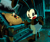 Oswald in a cutscene