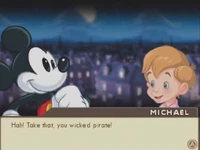 Michael Darling in Peter Pan.