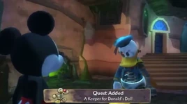 A Keeper for Donald's Doll