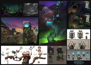 More Concept Art of the Prototype including the bridge.