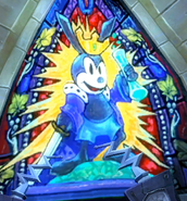 The Stained Glass Window of Oswald