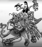 This Jumbler has a cart from the Alice in Wonderland ride from Disneyland as its body.