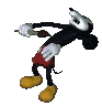 Mickey hit animation #1