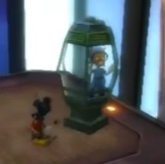 Gremlin Omega in Epic Mickey in a cage