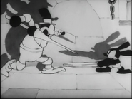 Oswald dueling Putrid Pete