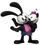 Oswald carries his love Ortensia artwork