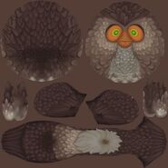 Friend Owl Hopper texture