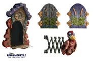 Concept art of a cuckoo clock float