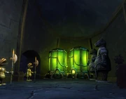 Secret room that contains a pin and a piece of Extra Content