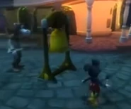 The bell already built