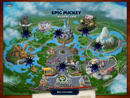 Same map with ink splotches