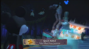Help Gilbert Scare Someone Quest 1.png