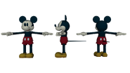 Mickey's model in "Epic Mickey 2"