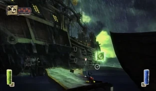 The Jolly Roger sailing on the Thinner Ocean