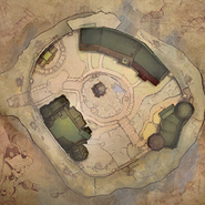 Map of OsTown from Epic Mickey 2