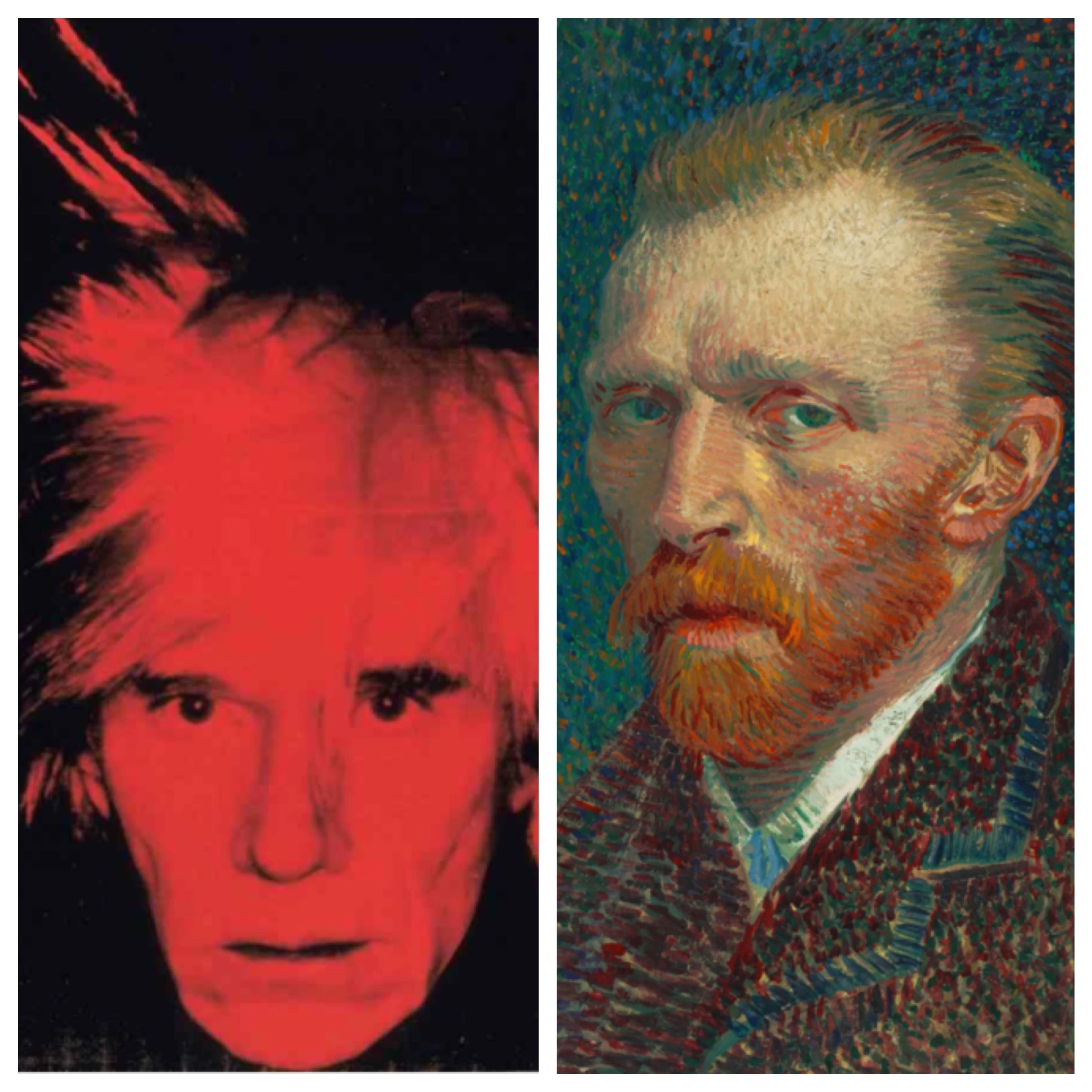 warhol van gogh