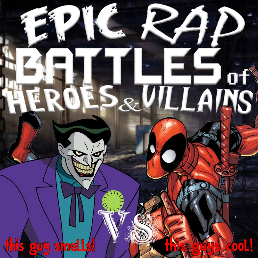 User blog:TKandMit/The Joker vs Deadpool. Epic Rap Battles of Heroes and  Villains Season 3 Premiere | Epic Rap Battles of History Wiki | Fandom, image size:1000x1000