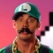 Nice Peter as Luigi