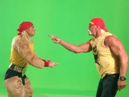 Nice Peter as Hulk Hogan with the real Hulk Hogan