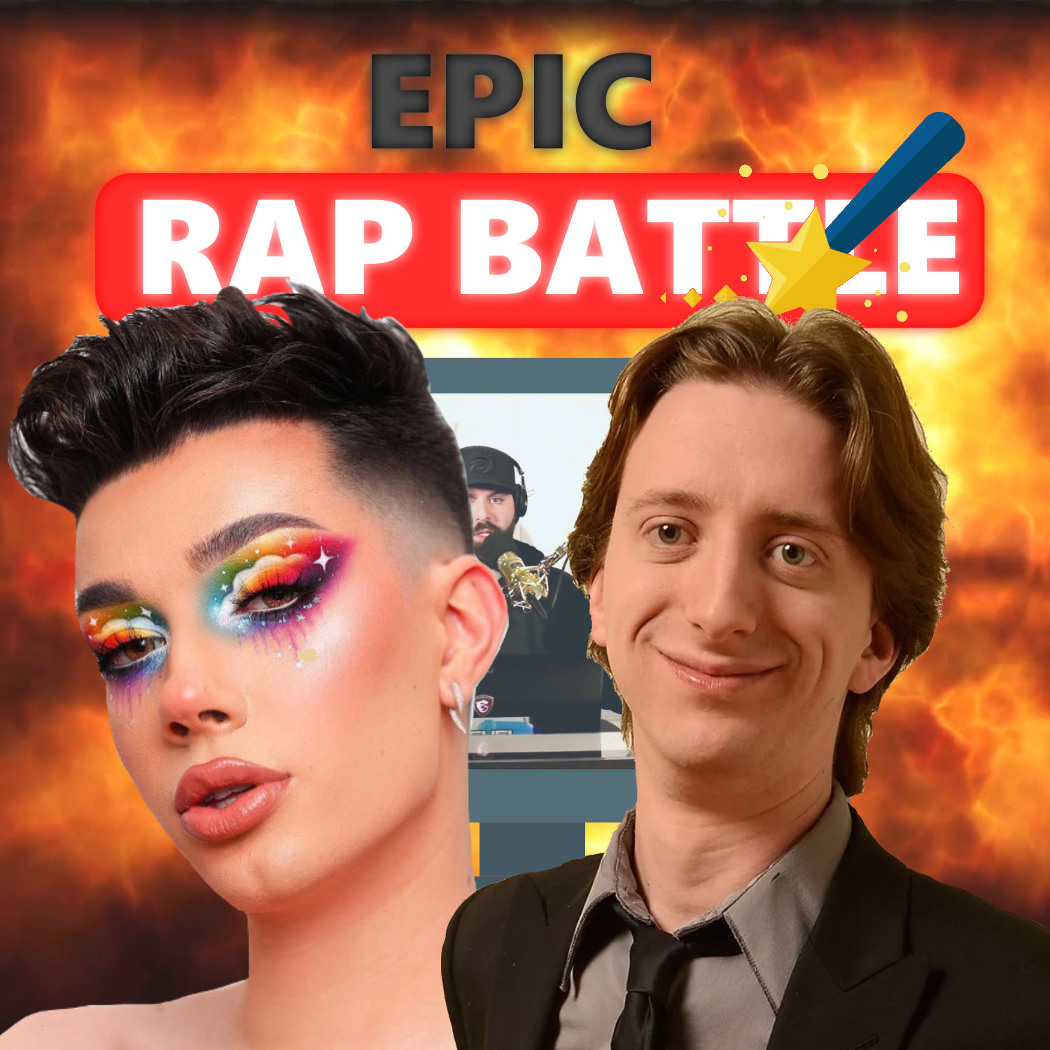 User Blog Redinosaur James Charles Vs Projared Epic Rap Battles Of History Wiki Fandom - james charles roblox character