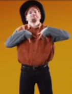 EpicLLOYD as Chuck Norris (Walker, Texas Ranger outfit)