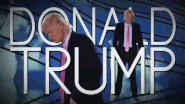 Donald Trump's title card