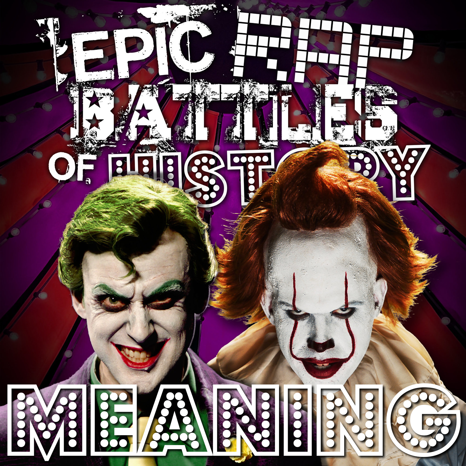 The Joker vs Pennywise/Rap Meanings Epic Rap Battles of History Wiki Fandom