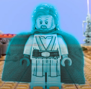 Luke Skywalker, as a Force Ghost