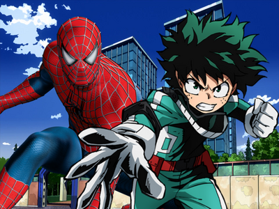 Izuku Midoriya vs Spider-Man