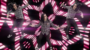 An alternate background for Skrillex shown in the YouTube Spot commercial