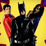 Nice Peter, EpicLLOYD, and Lilly Singh as the Justice League (cameo)