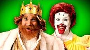 Ronald McDonald vs The Burger King