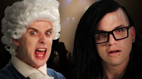 Mozart vs Skrillex. Epic Rap Battles of History