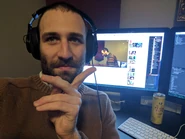 The image uploaded by Sherman as proof of his Wikia account