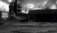 The Bates Motel, Alfred Hitchcock's location