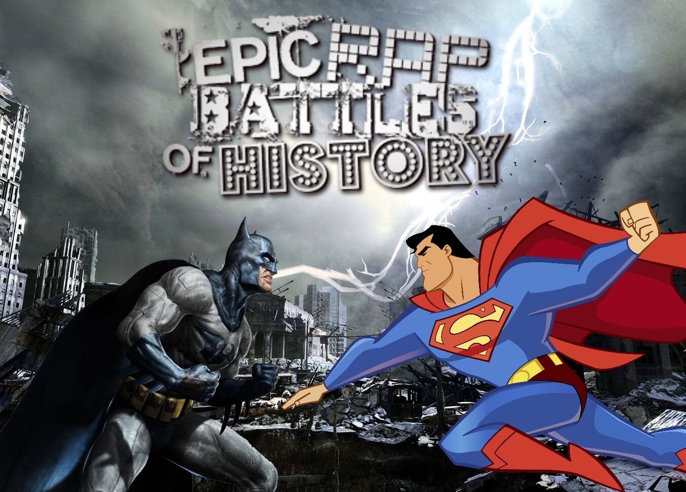 User blog:LordKrispiez/Superman vs Batman. Epic Rap Battles of Randomness  Season 1. | Epic Rap Battles of History Wiki | Fandom