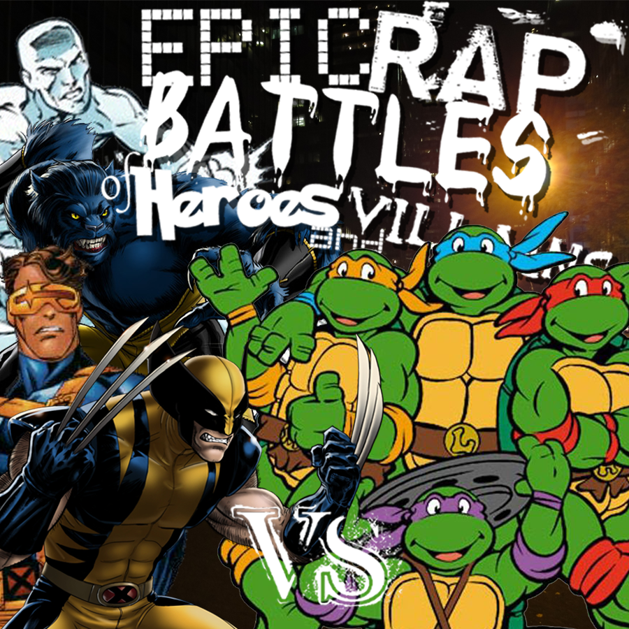 Teenage Mutant Ninja Turtles X Scott Pilgrim vs The World cartoon
