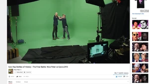 The YouTube page for Nice Peter vs EpicLLOYD