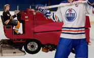 Bobby Orr on a Zamboni