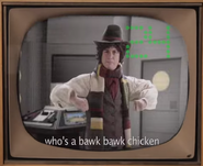 George Watsky's cameo as the Fourth Doctor in Bob Ross vs Pablo Picasso