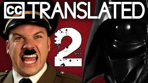 TRANSLATED Hitler vs Vader 2. Epic Rap Battles of History