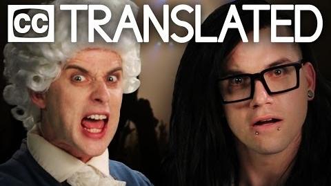 TRANSLATED Mozart vs Skrillex. Epic Rap Battles of History
