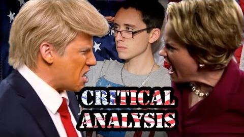 Critical Analysis Donald Trump vs Hillary Clinton. Epic Rap Battles of History