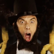 Nice Peter as Abe Lincoln in Donald Trump vs Hillary Clinton