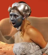 Hot Alien (120 KB) Mary Doodles as a hot alien (cameo)