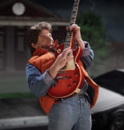 Marty McFly playing his guitar solo