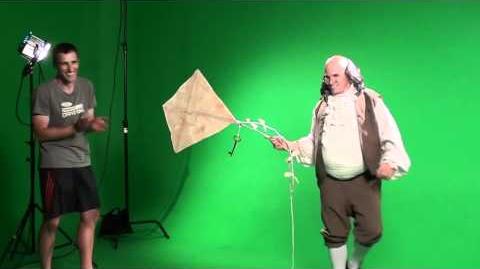 EPIC RAP BEHIND THE SCENES Ben Franklin vs