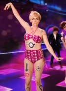 Sulai Lopez as the go-go dancer (cameo)