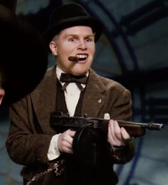 Winston Churchill and his Tommy Gun